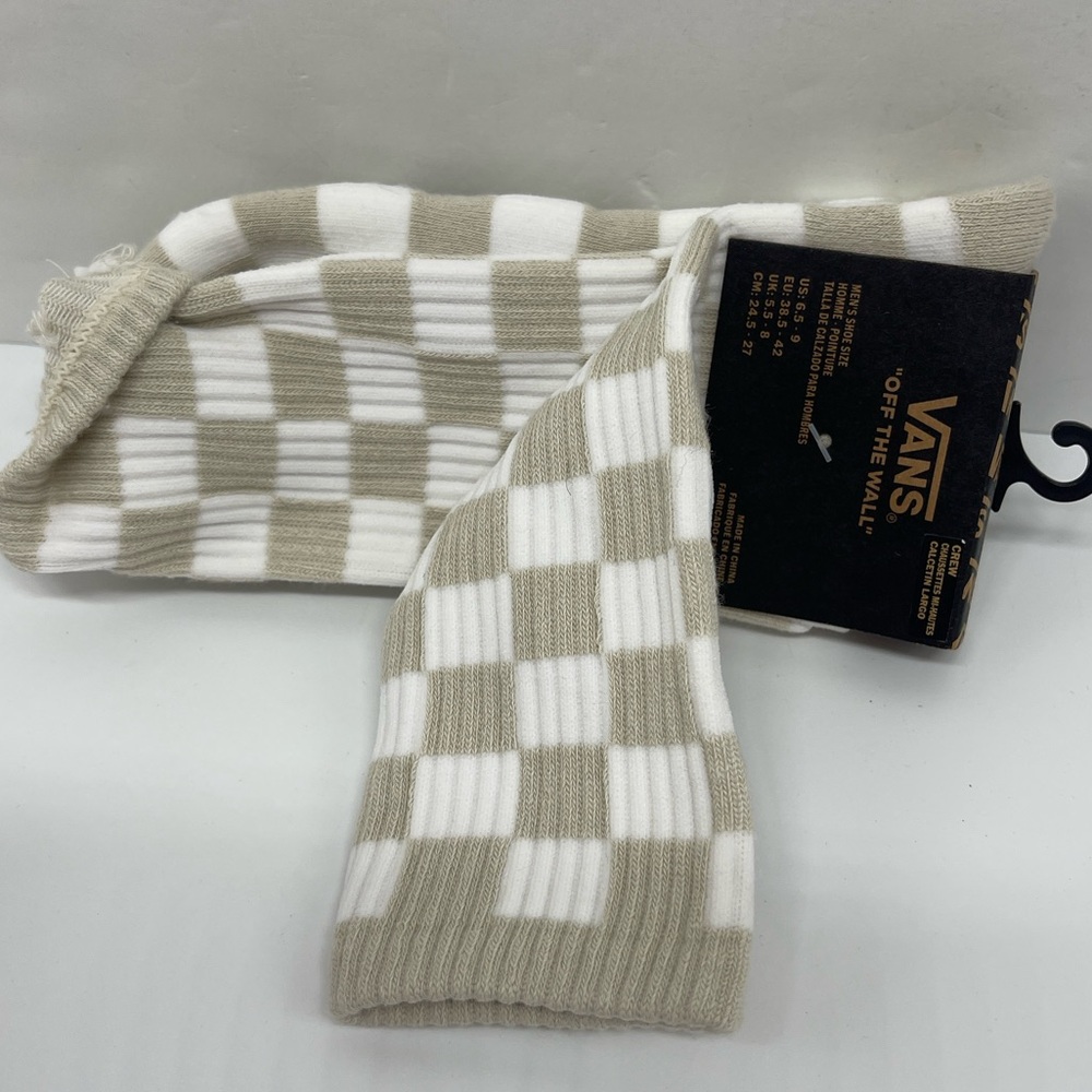 VANS "Off The Wall" Crew socks Checkerboard 
New  Vans socks (1 pair) - Picture 6 of 16